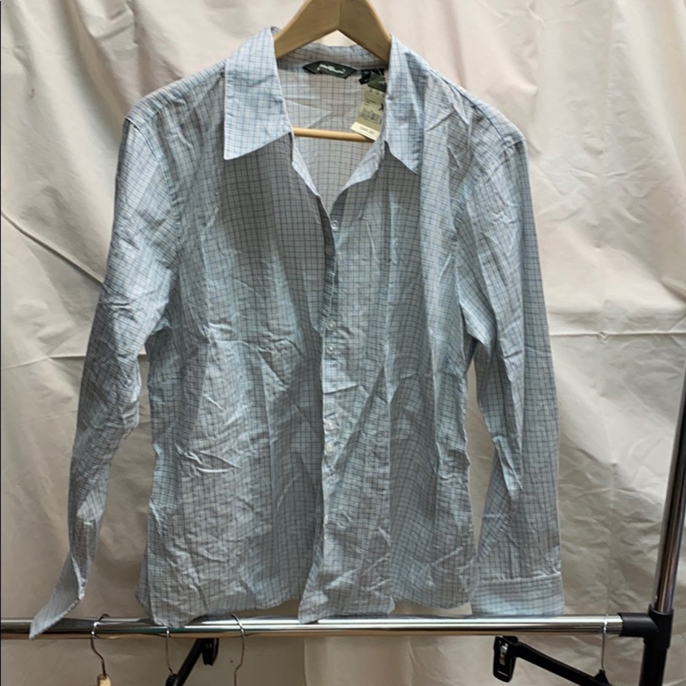 NWT Eddie Bauer button down size XL